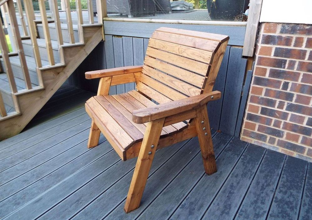 Grand Garden Chair Extra Wide Added Comfort - Garden Chairs from Charles Taylor Trading