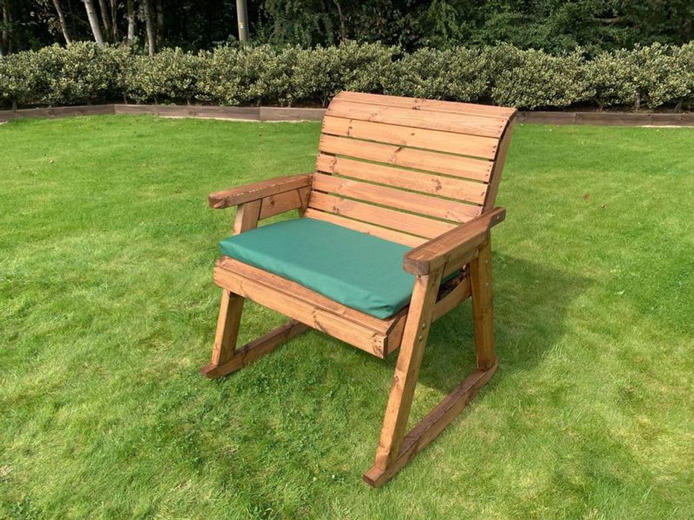 Grand Garden Rocker Extra Wide Spacious Seating - Garden Chairs from Charles Taylor Trading