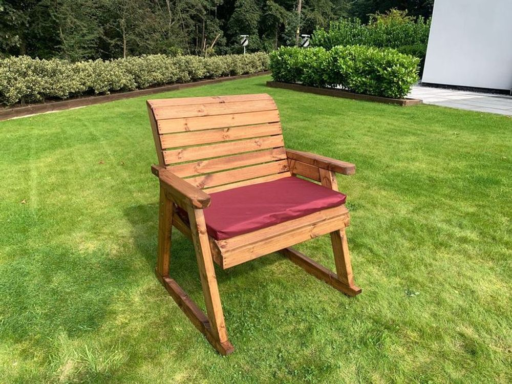 Grand Garden Rocker Extra Wide Spacious Seating - Garden Chairs from Charles Taylor Trading