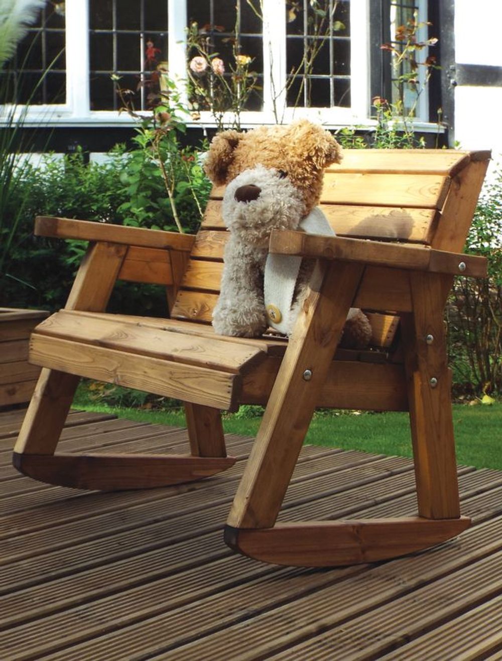 Little Fellas Garden Bench Rocker - Garden Chairs from Charles Taylor Trading