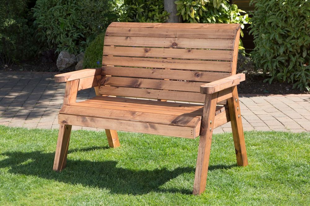 Two Seat Garden Bench Boxed - Garden Chairs from Charles Taylor Trading