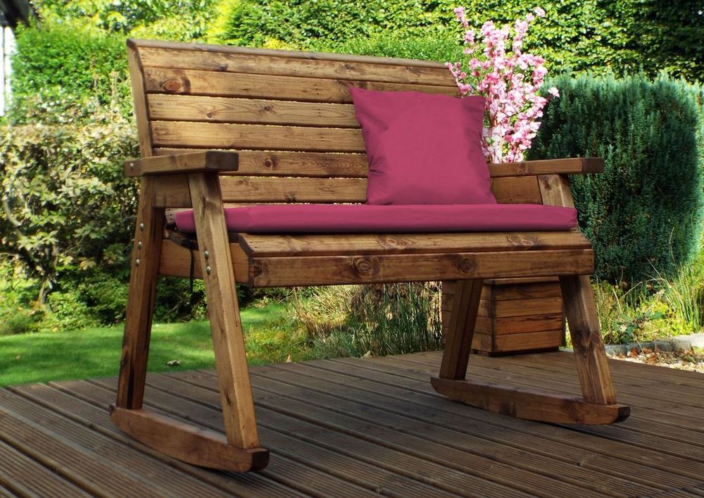 Rocker Garden Bench Two Seater - Garden Chairs from Charles Taylor Trading