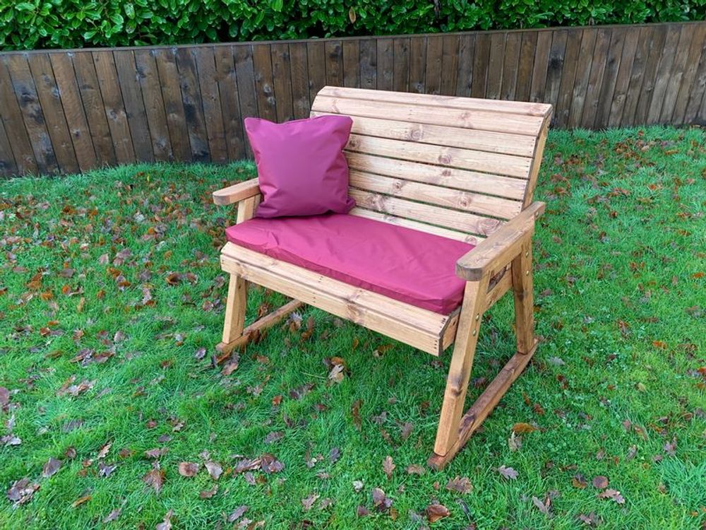 Rocker Garden Bench Two Seater - Garden Chairs from Charles Taylor Trading