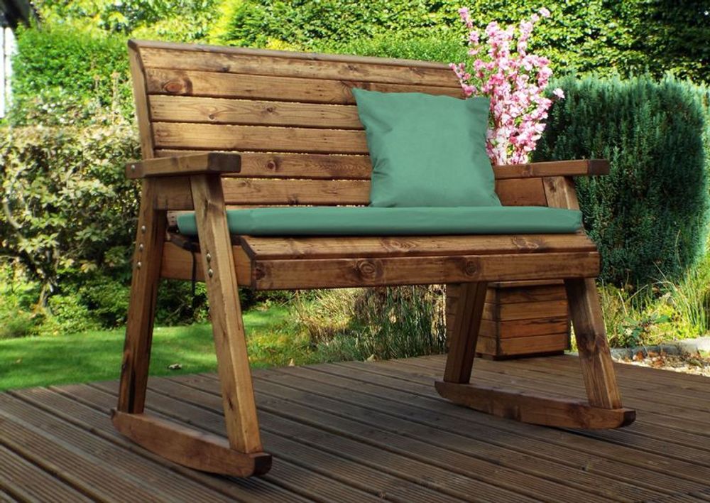Rocker Garden Bench Two Seater - Garden Chairs from Charles Taylor Trading