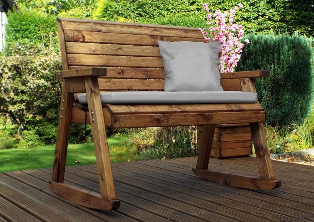 Rocker Garden Bench Two Seater - Garden Chairs from Charles Taylor Trading