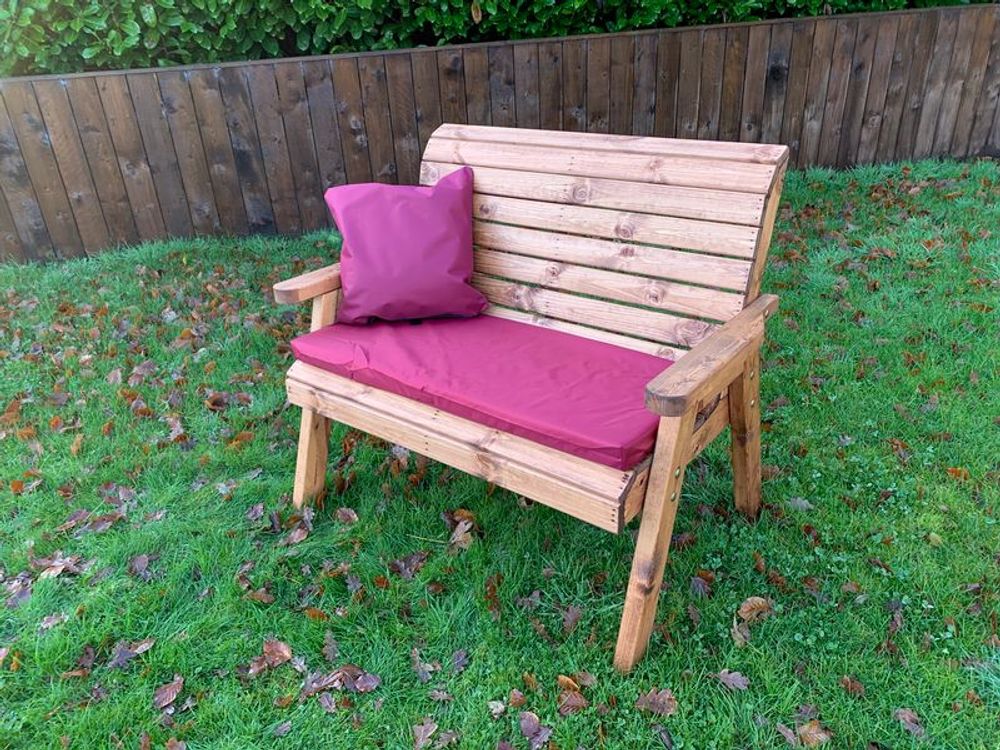 Traditional Two Seater Garden Bench - Garden Chairs from Charles Taylor Trading