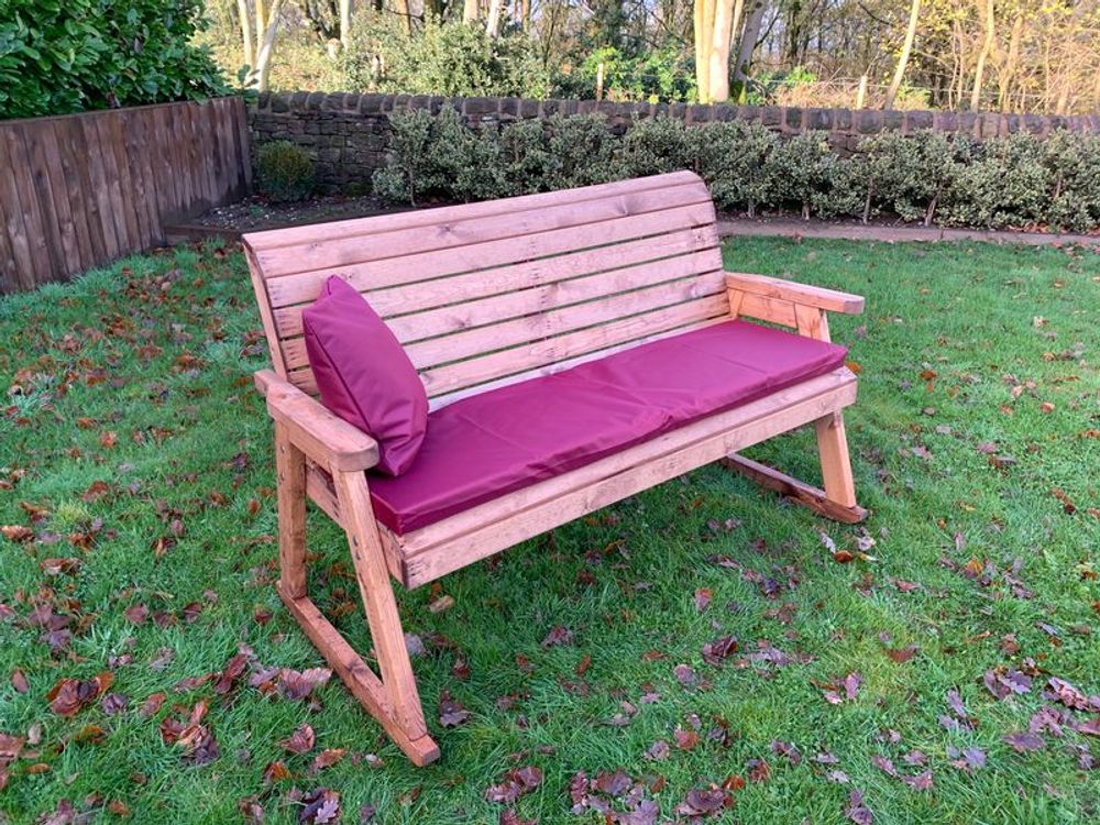 Three Seater Rocker Garden Bench - Garden Chairs from Charles Taylor Trading