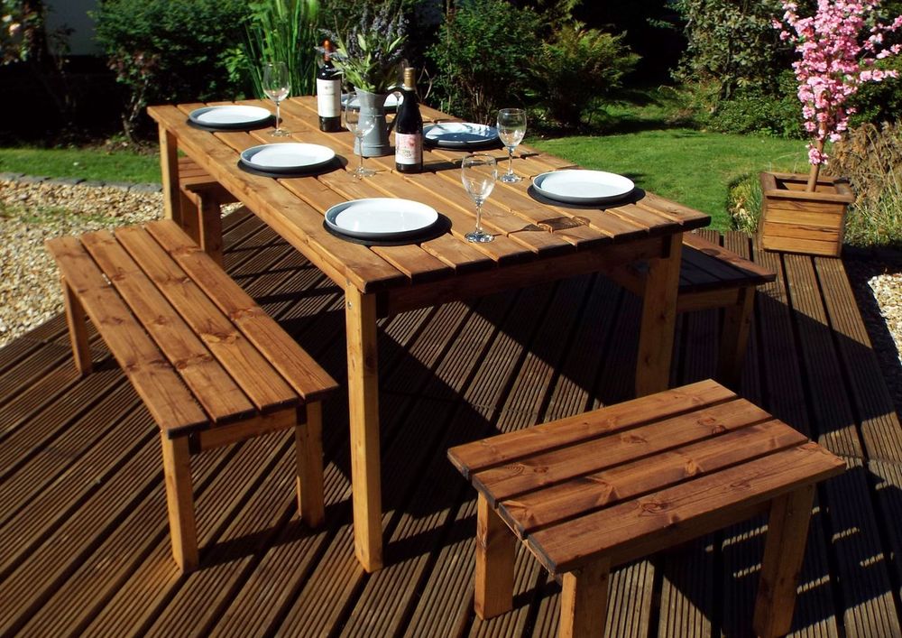 Eight Seater Table Garden Set (Forms) - Garden Set from Charles Taylor Trading