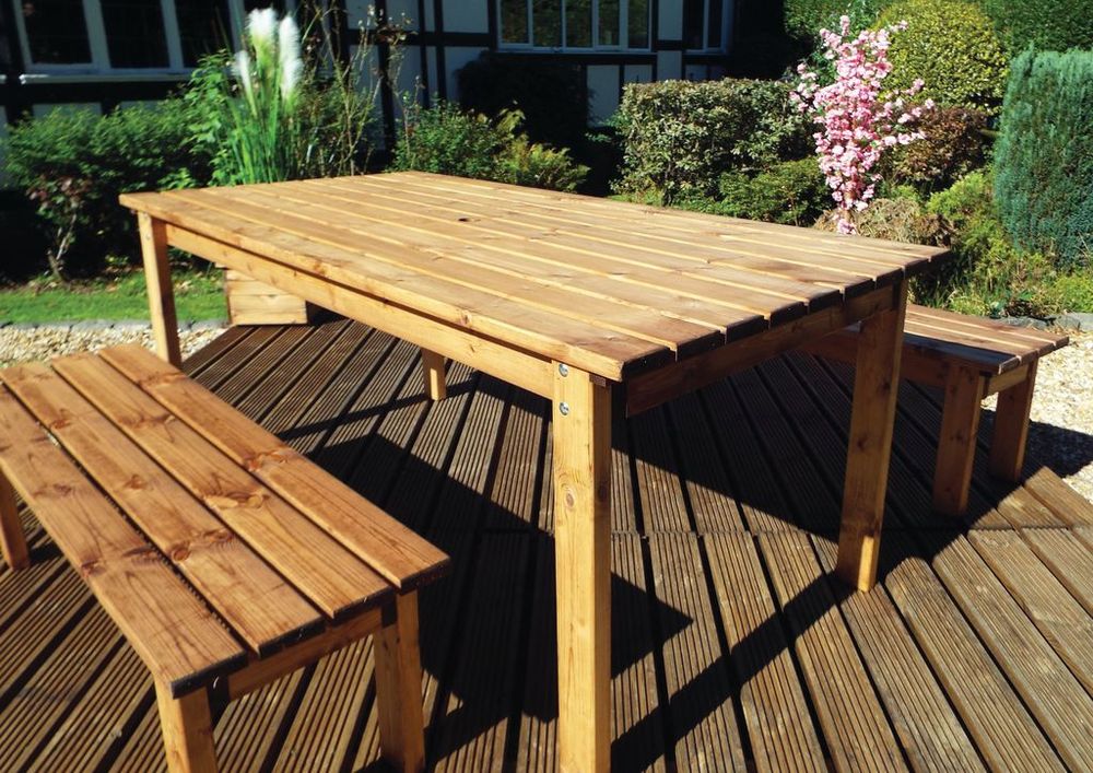 Six Seater Table Garden Set (Forms) - Garden Set from Charles Taylor Trading