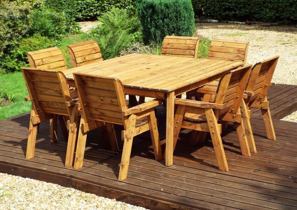 Eight Seater Garden Table Set - Garden Set from Charles Taylor Trading