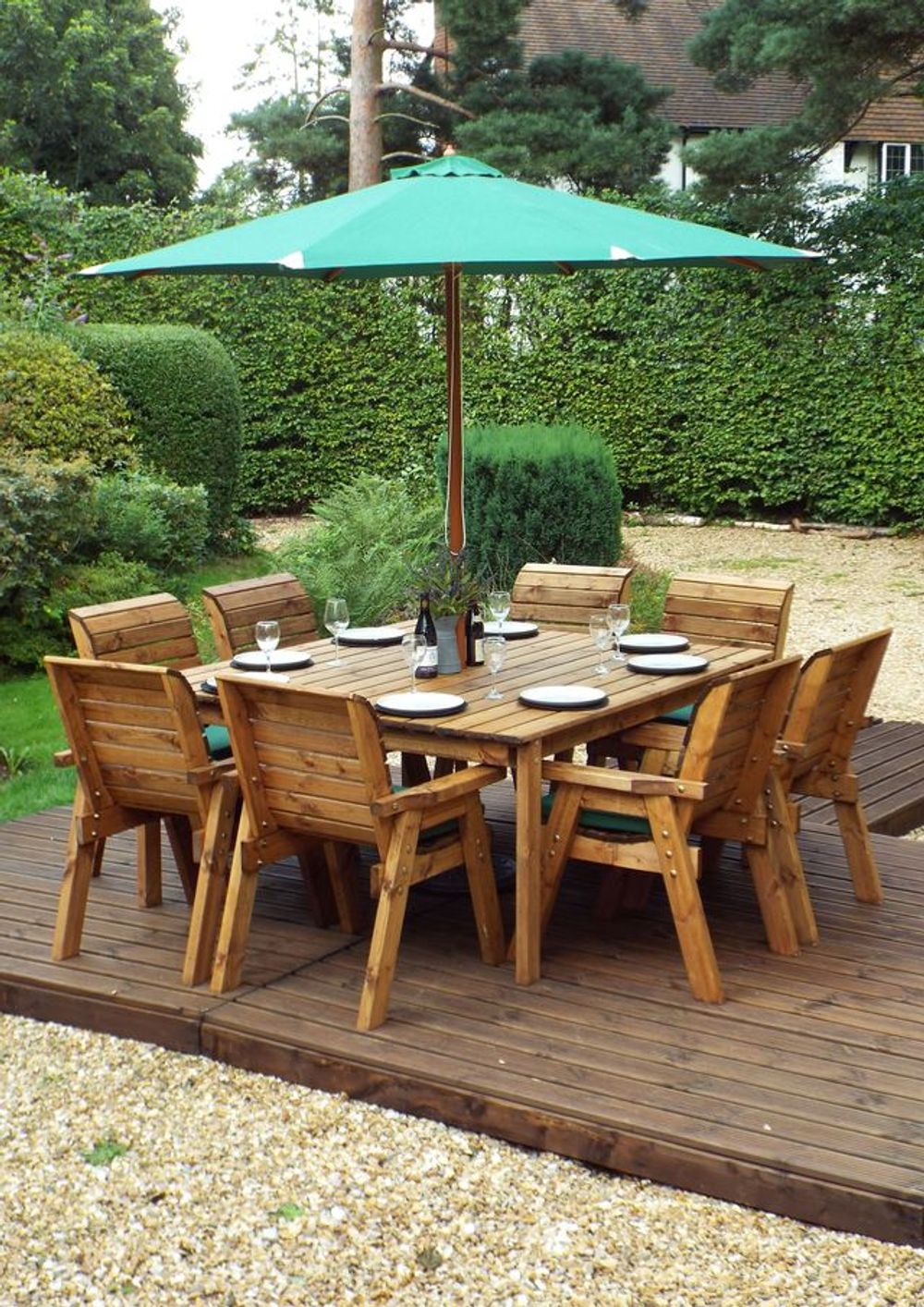 Eight Seater Garden Table Set - Garden Set from Charles Taylor Trading