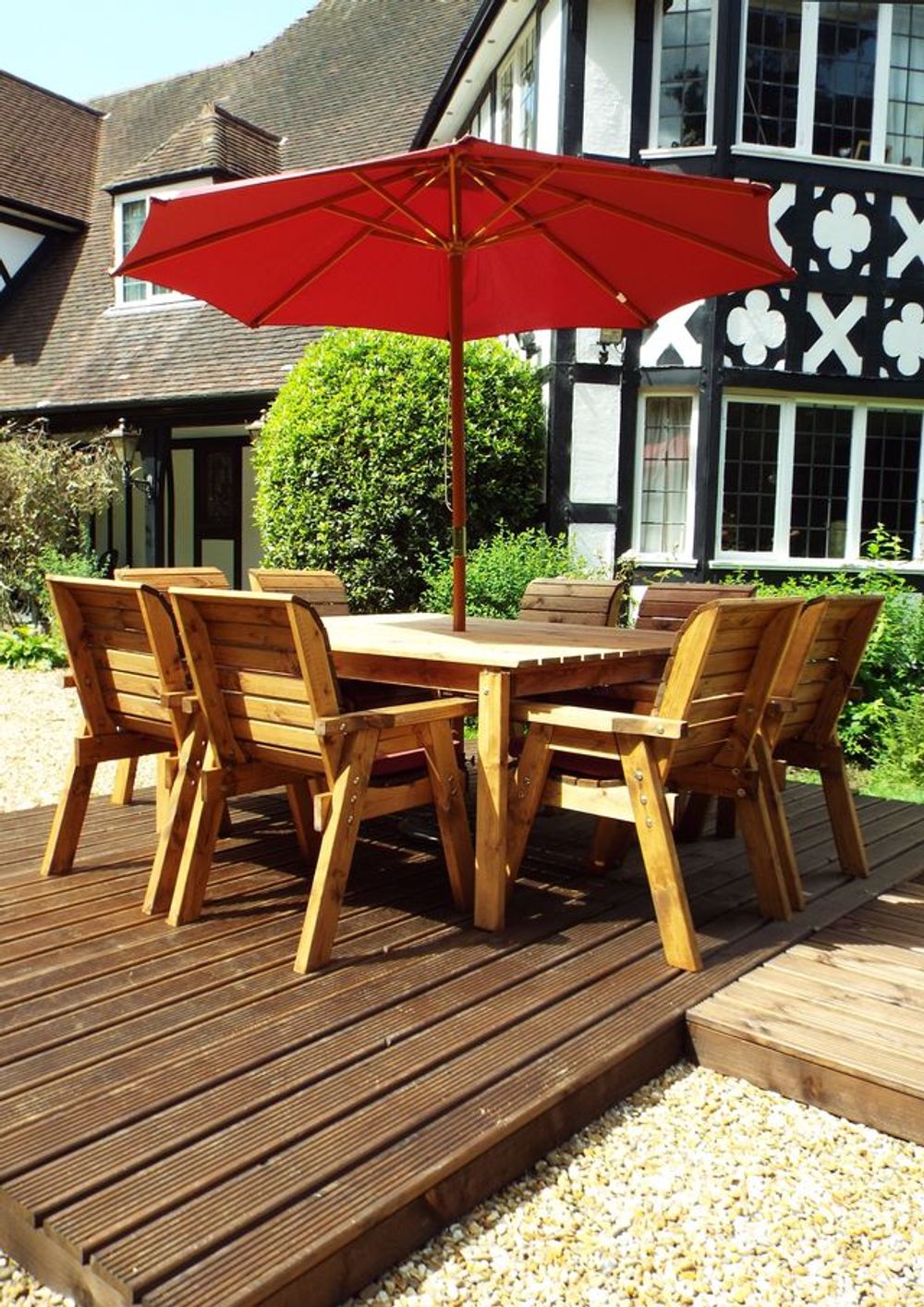 Eight Seater Garden Table Set - Garden Set from Charles Taylor Trading