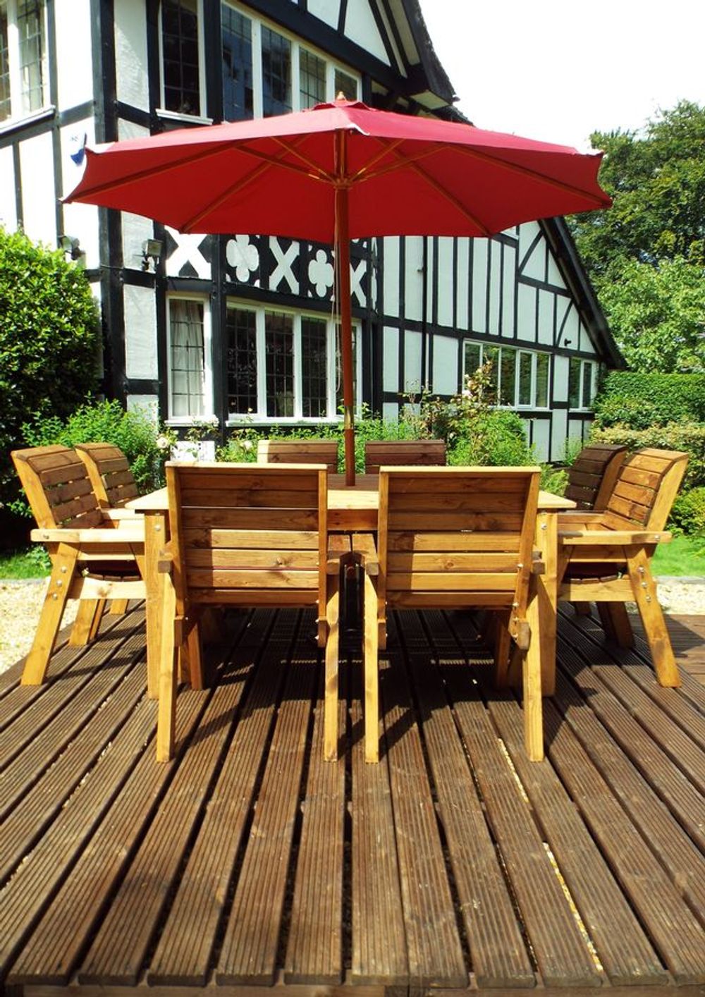 Eight Seater Garden Table Set - Garden Set from Charles Taylor Trading
