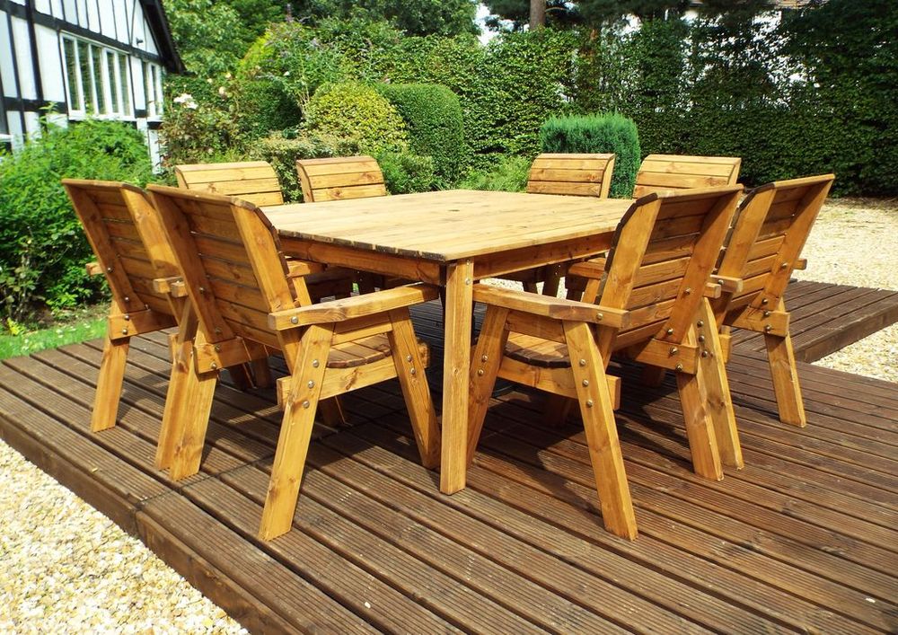 Eight Seater Garden Table Set - Garden Set from Charles Taylor Trading