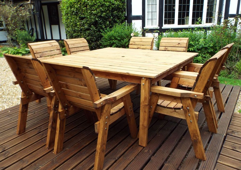 Eight Seater Garden Table Set - Garden Set from Charles Taylor Trading