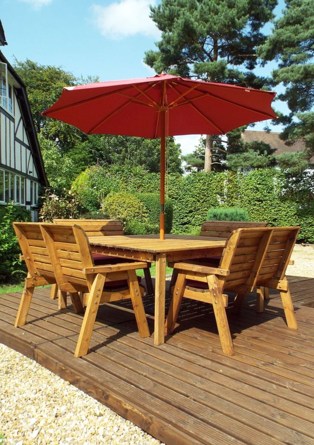 Eight Seater Table Garden Set - Garden Set from Charles Taylor Trading