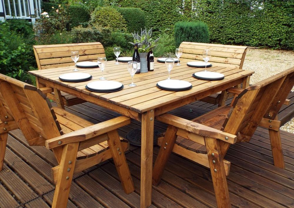 Eight Seater Table Garden Set - Garden Set from Charles Taylor Trading