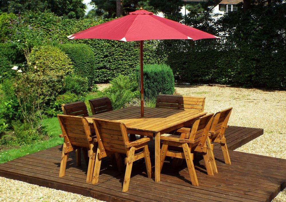 Eight Seater Table Garden Set - Garden Set from Charles Taylor Trading