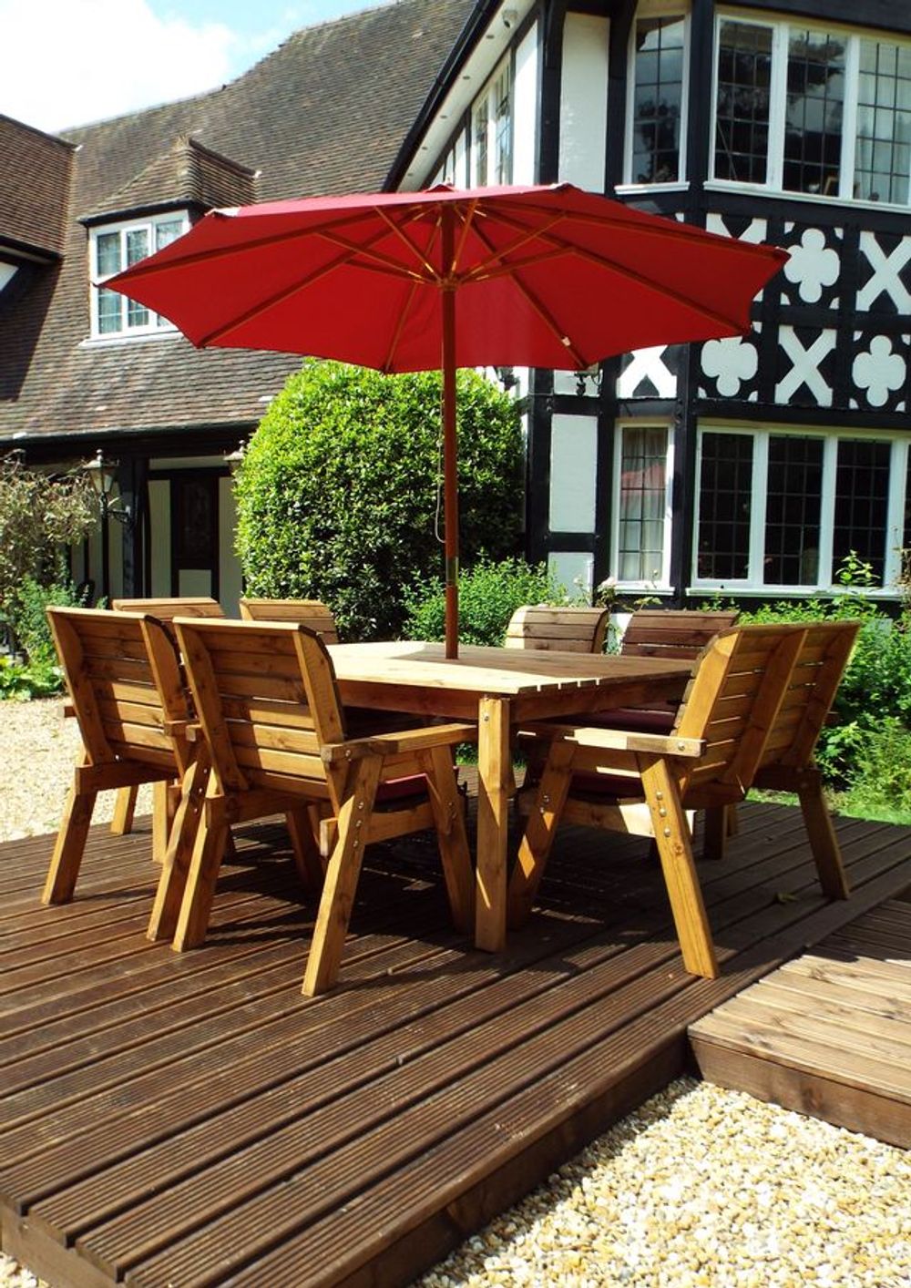 Eight Seater Table Garden Set - Garden Set from Charles Taylor Trading