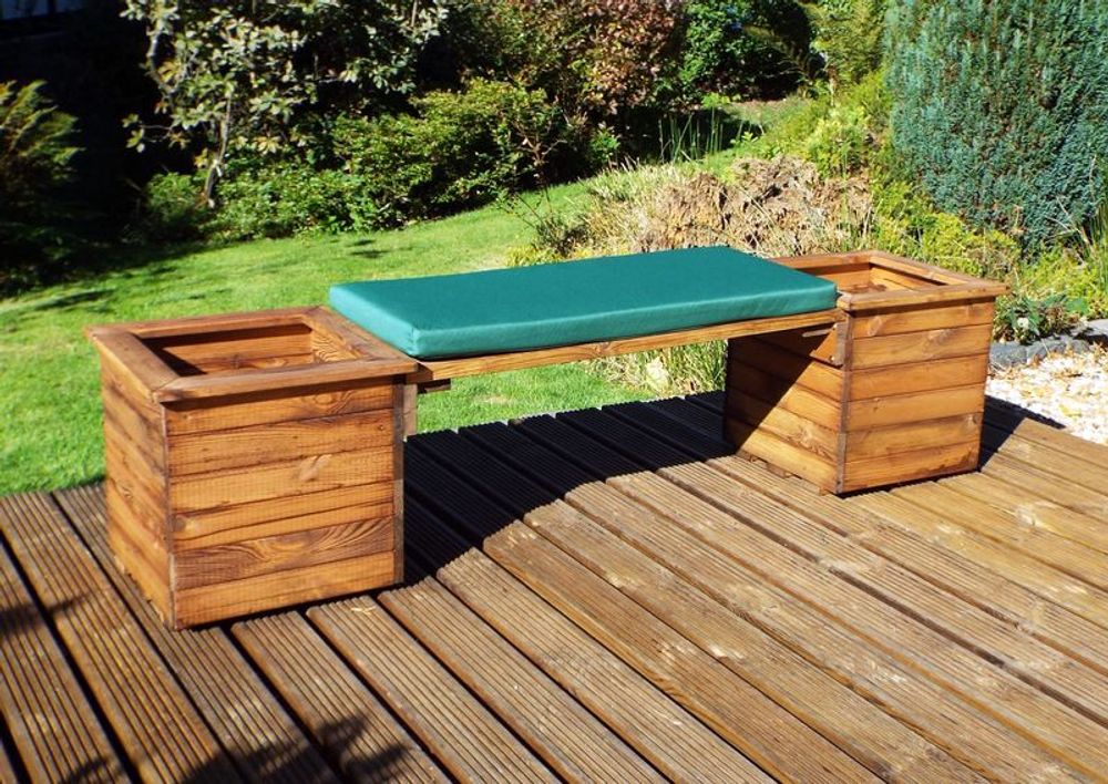 Garden Planter Bench - FSC Wood - Garden Storage from Charles Taylor Trading