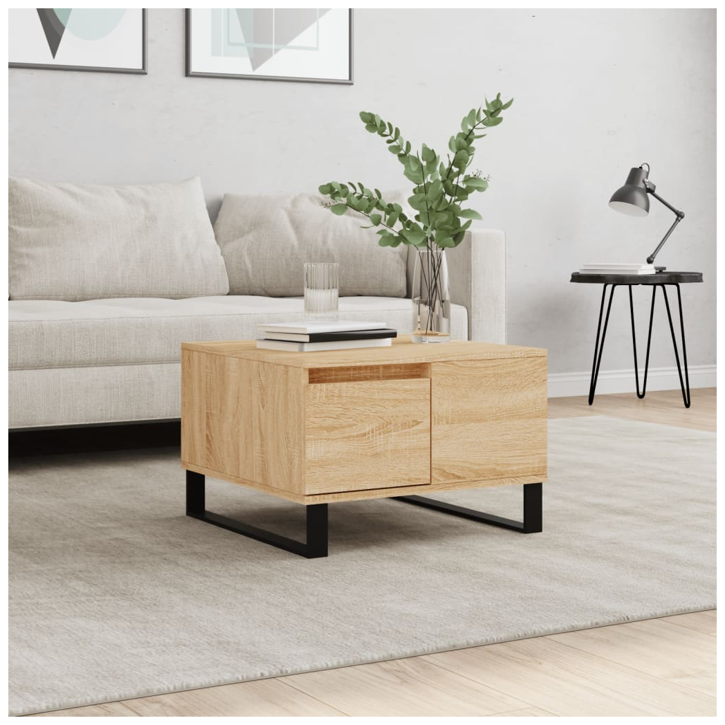 VidaXL Coffee Table 55x55x36.5cm Engineered Wood