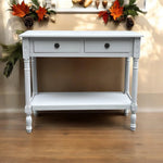 MSL 90CM 2 DRAWER SIDE TABLE - Bedside Table