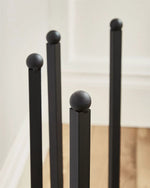 5 Pair Black Round Boot Shoe Rack Welly Holder Stand Storage Organizer by Direct Online Houseware