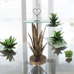 MSL 79CM METAL TABLE leaf design - Lamp