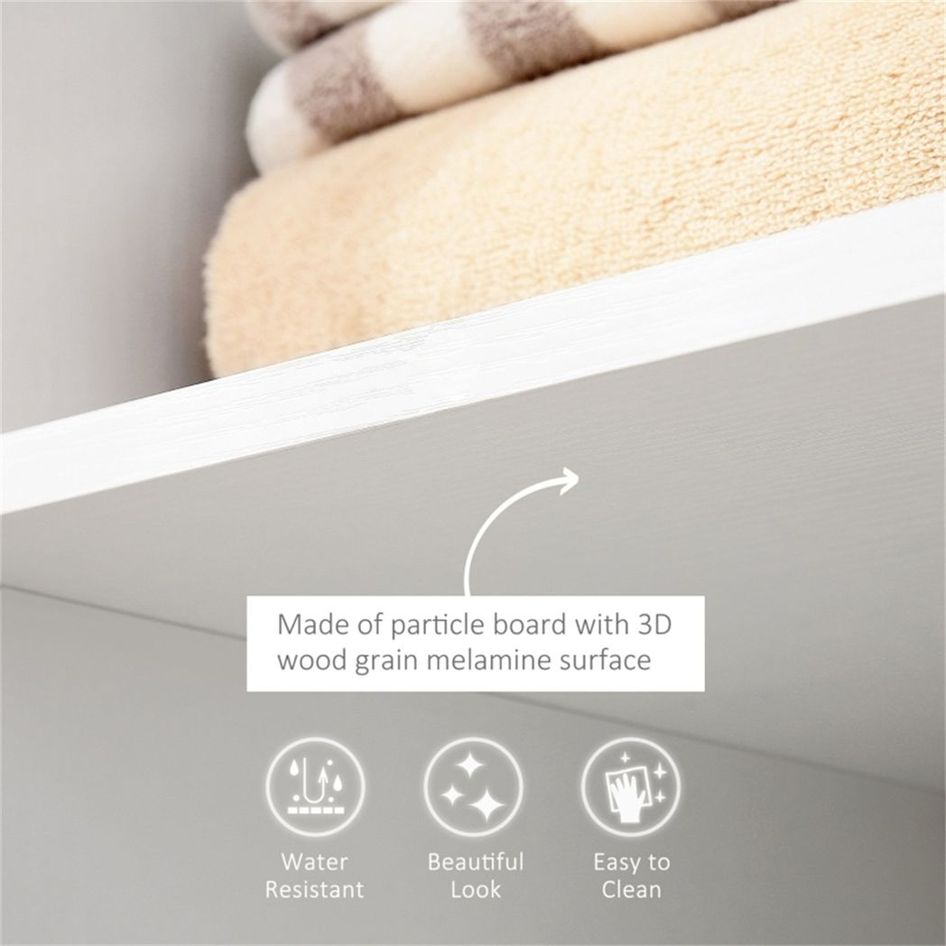 Chester Dresser/Storage Cabinets/Lockers/rolling wardrobe - N/A - Home Symphony