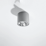 Tiube Aluminium Ceiling Light 12x12x11cm GU10 Modern Minimalist For Living Rooms by Sollux Lighting