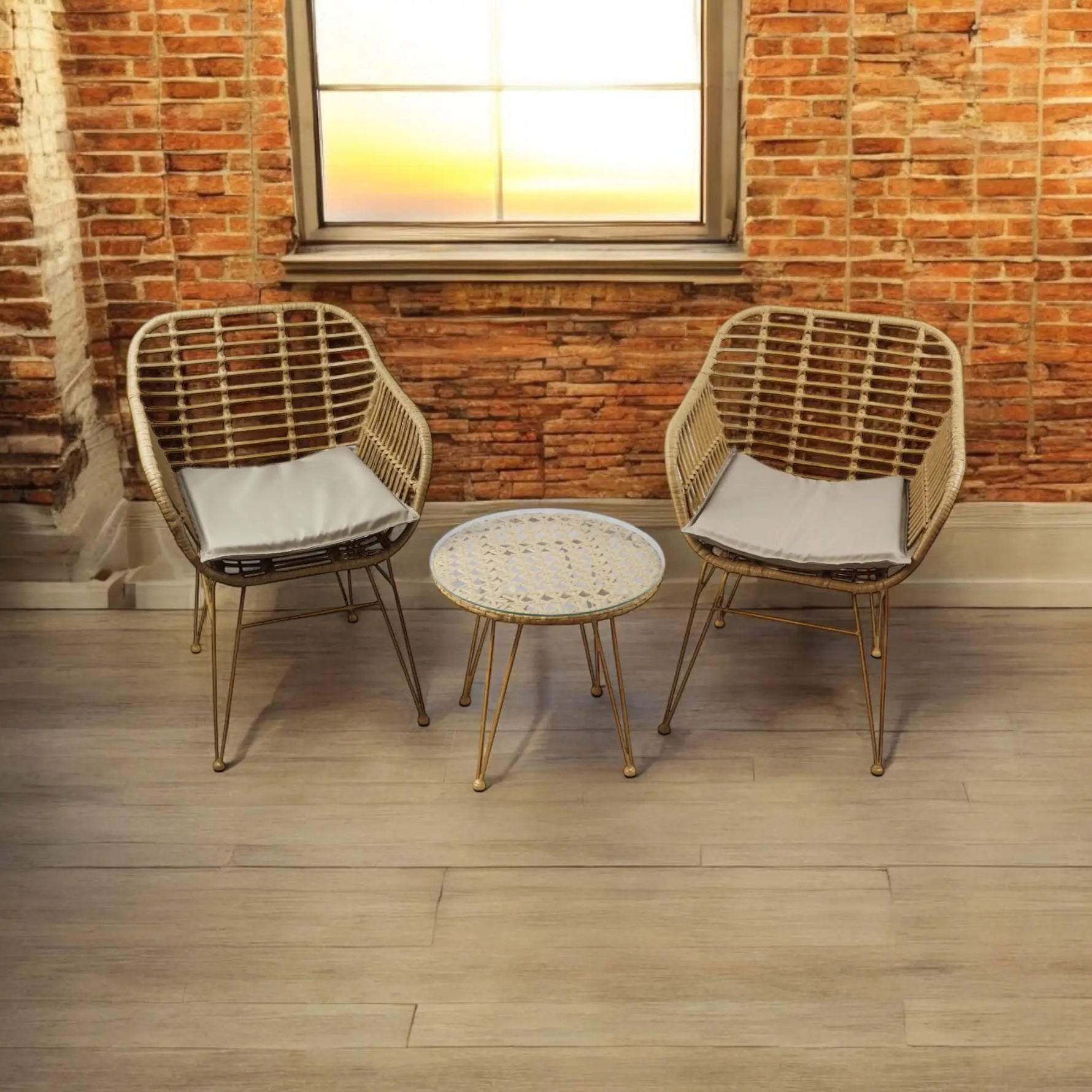 MSL RATTAN BISTRO SET - Bistro Sets
