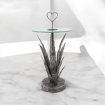 MSL 79CM METAL TABLE leaf design - Lamp