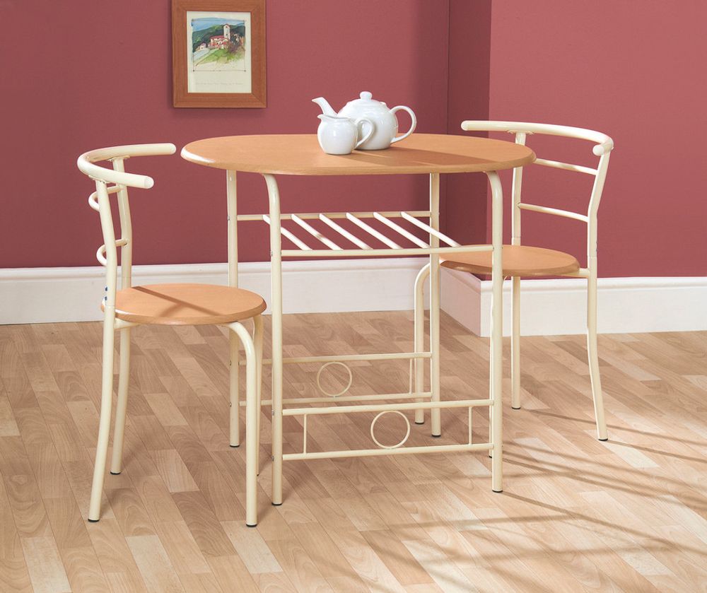 Compact Dining Set - Oak/Buttermilk - Dining Set from Greenhurst