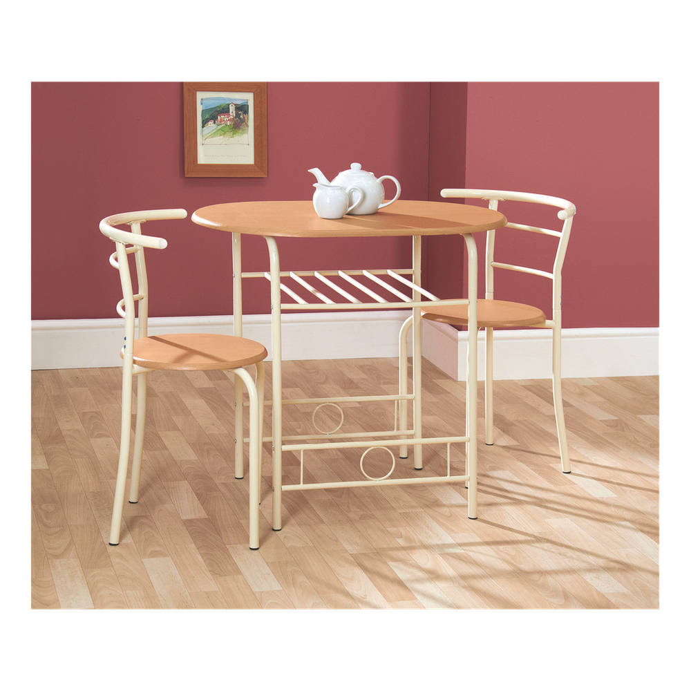 Compact Dining Set - Oak/Buttermilk - Dining Set from Greenhurst