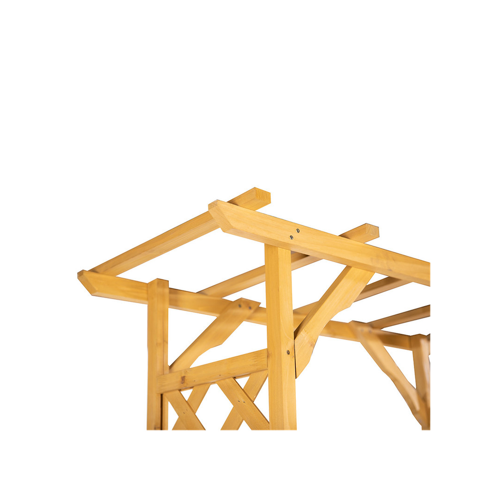 Timber Wooden Arch and Planters Garden - Garden Storage from Greenhurst