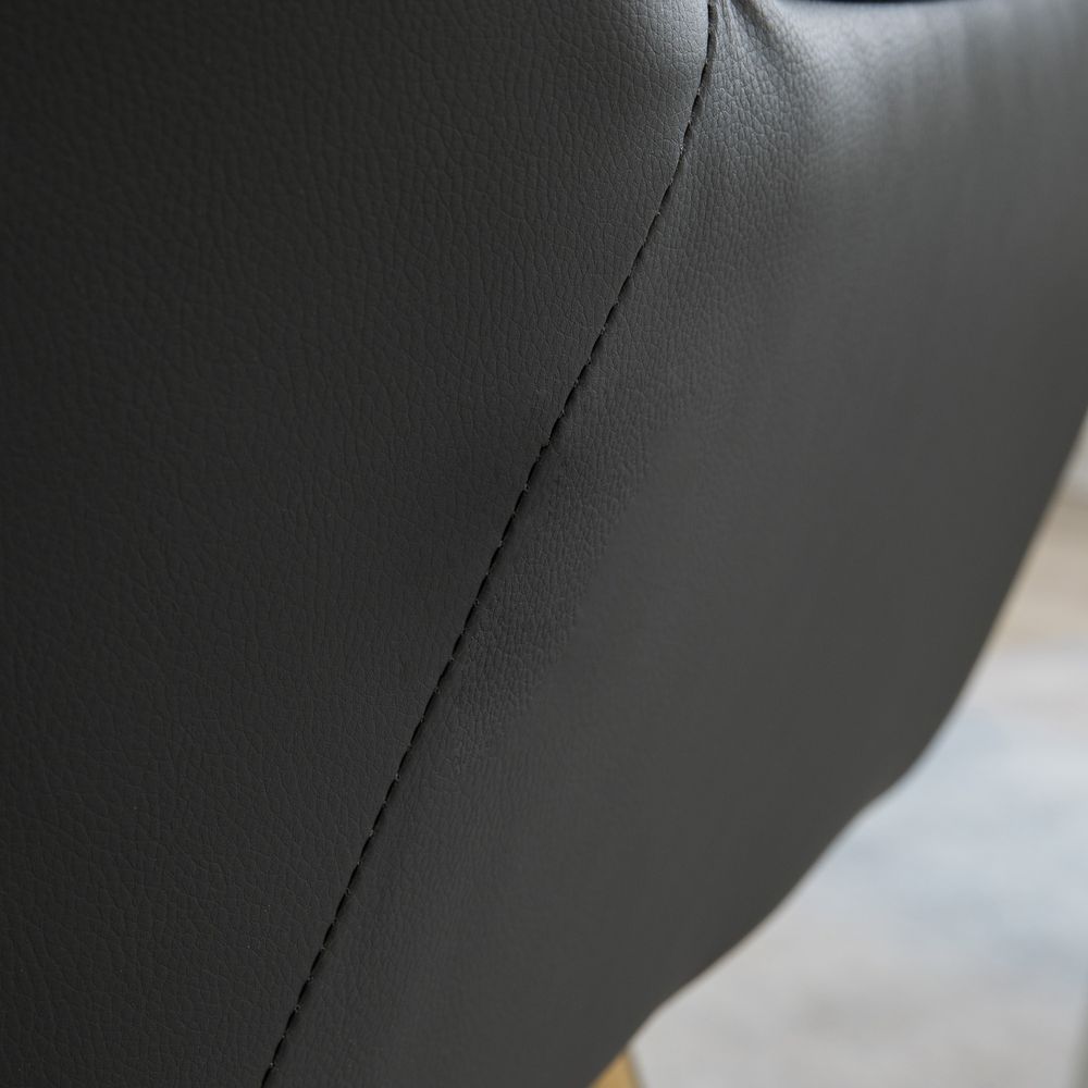 Accent Chairs Velvet Armchairs for Living Room and Bedroom Light Grey - Accent Chair from HOMCOM