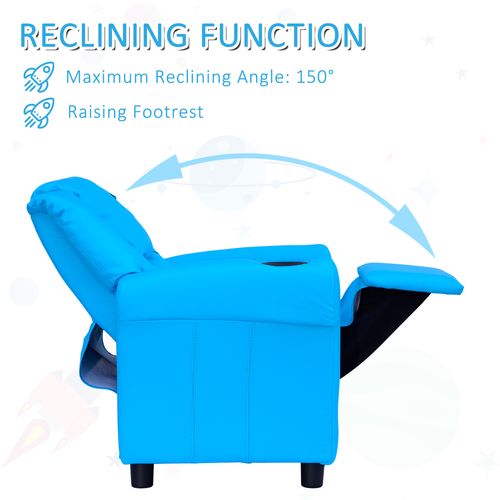 Kids Recliner Armchair Games Chair Children Seat Girls Boys Sofa HOMCOM - Armchair from HOMCOM