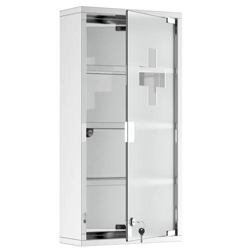 LED Illuminated Bathroom Infrared Sensor Mirror Dustproof 60x80x4CM HOMCOM by HOMCOM