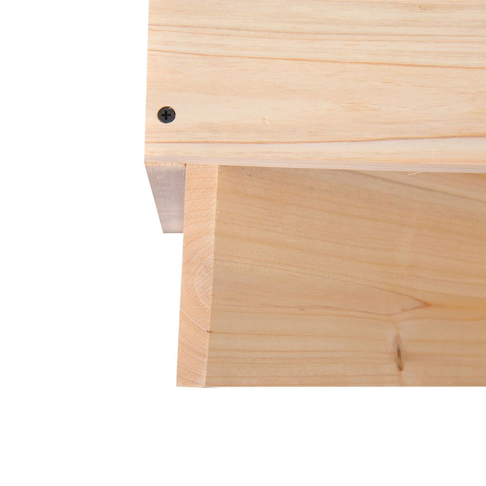 Natural Wine Rack 4 Sections Homcom - Bookcase from HOMCOM