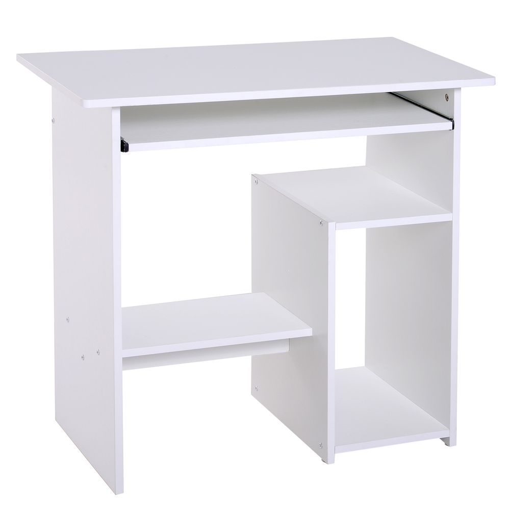 Computer Desk, 73.5H cm-White - Desk from HOMCOM