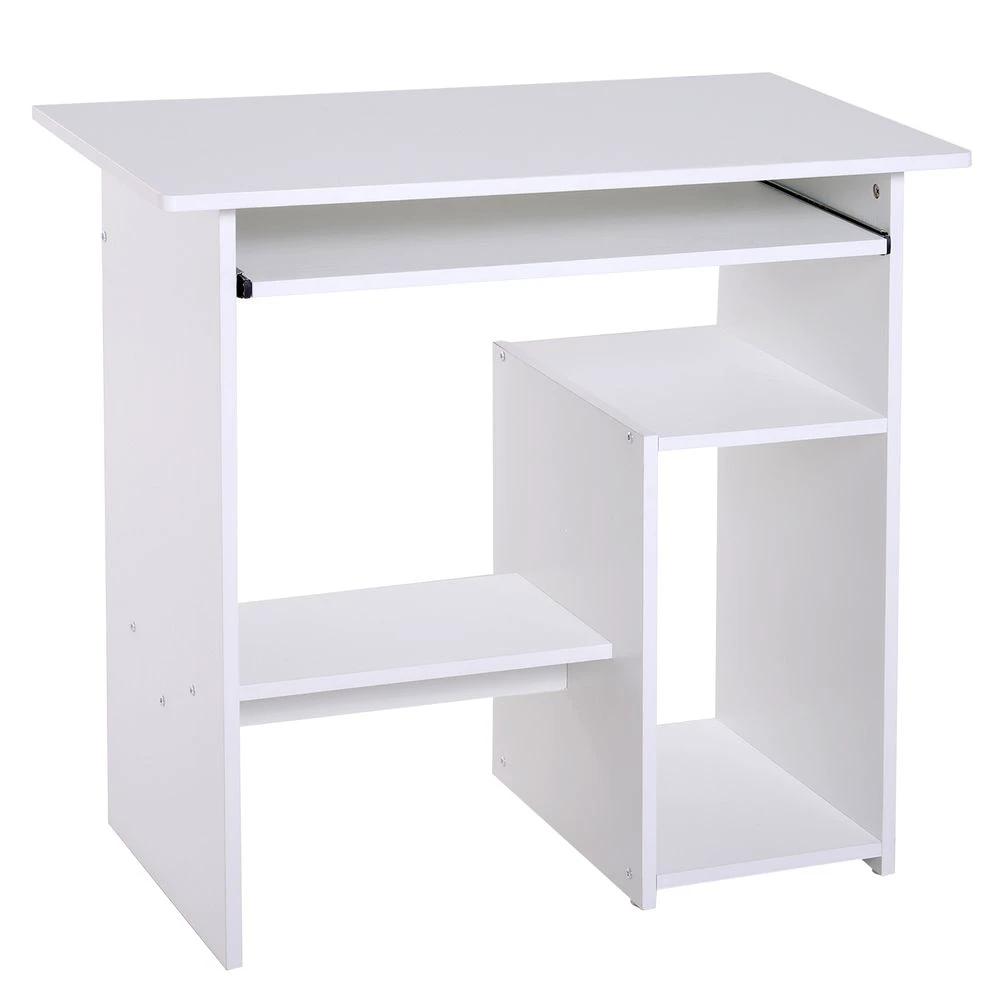 HOMCOM Computer Desk, 73.5H cm-White - Desks Desk