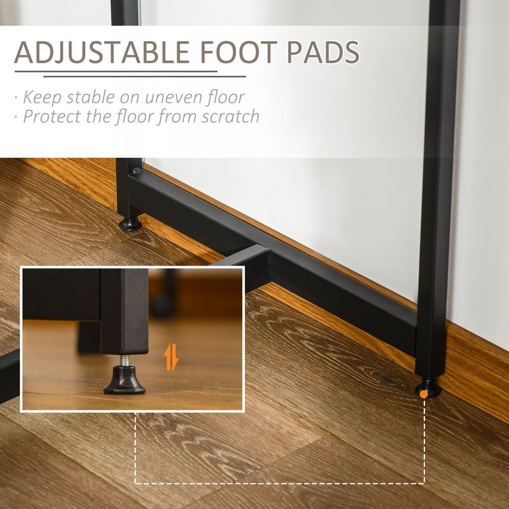 3 Pieces Homcom Bar Table Set Height Table 2 Stools w/ Storage Shelf, Footrest - Dining Set from HOMCOM