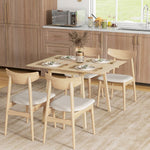 Extendable Kitchen Table for 2-4, Folding Drop Leaf Dining Table for Small Space - Dining Table from HOMCOM