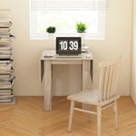 Folding Dining Table Extendable Kitchen Table Drop Leaf Table for 2-4 by HOMCOM