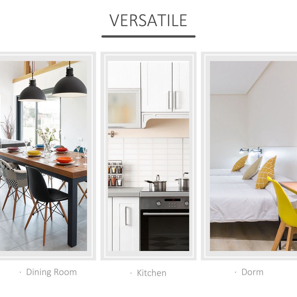 Folding Drop Leaf Dining Table Foldable Bar Table for Small Kitchen - Dining Table from HOMCOM