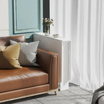 Folding Drop Leaf Table Dining Mobile Writing Desk W/ Casters-Teak/White by HOMCOM