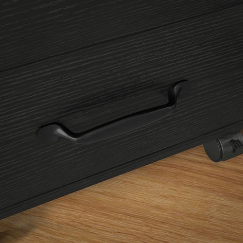 HOMCOM File Cabinet with 3 Drawers, Under Desk Mobile Filing Cabinet - Filing Cabinet from HOMCOM