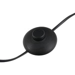 2 Glass Homcom Shade Floor Lamp Metal Pole Modern Decorative Floor Switch Gold - Lamp from HOMCOM