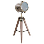 Floor Lamp, 33L-Wood/Bronze Colour by HOMCOM