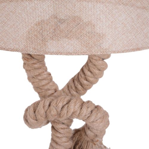 Table Lamp Indispensable Nautical Twisted Rope E27 Base Bedside Light - Lamp from HOMCOM